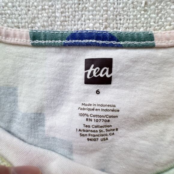 Tea Collection Geo Print Dress GUC 6 - Picture 3 of 5